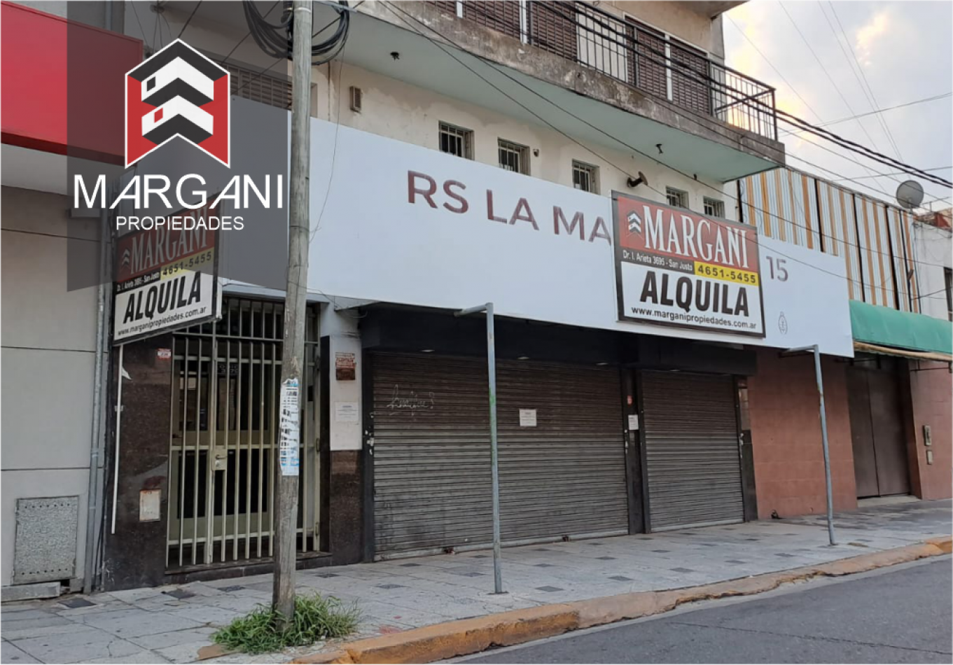 Local Comercial 280m2 Cub c/ Oficinas y Deposito